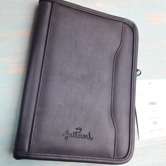 Daytimer Planner Leather Organizer Notebook Holder Retro Vintage Back to School - Picture 15 of 15